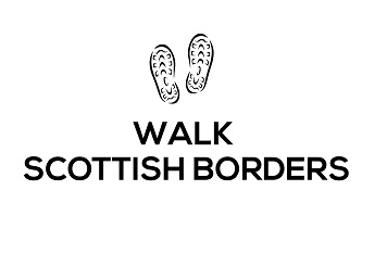 步行路线在苏格兰边界